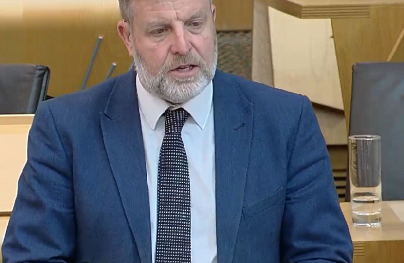 Finlay speaking in parliament 